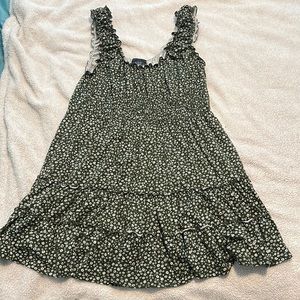 Urban Outfitters Lizzy smocked floral mini dress